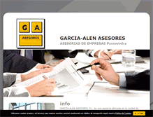 Tablet Screenshot of garcia-alen.com